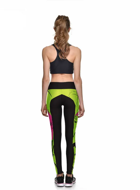 3D Print Women Pants Hot Trousers