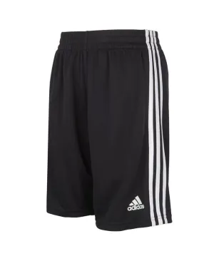 adidas Big Boys Classic Three Stripe Shorts Black