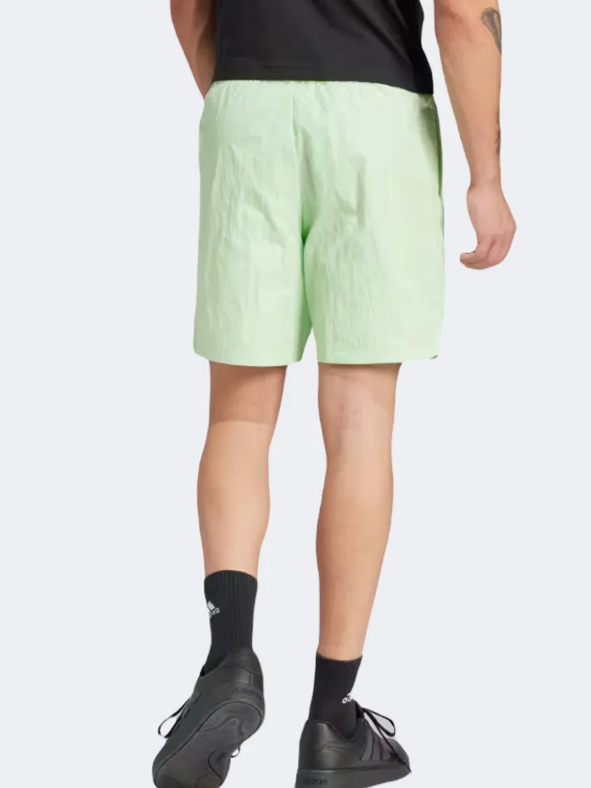 Adidas City Escape Q1 Men Sportswear Short Semi Green Spark