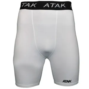 Atak Compression Recovery Shorts - Youth - White