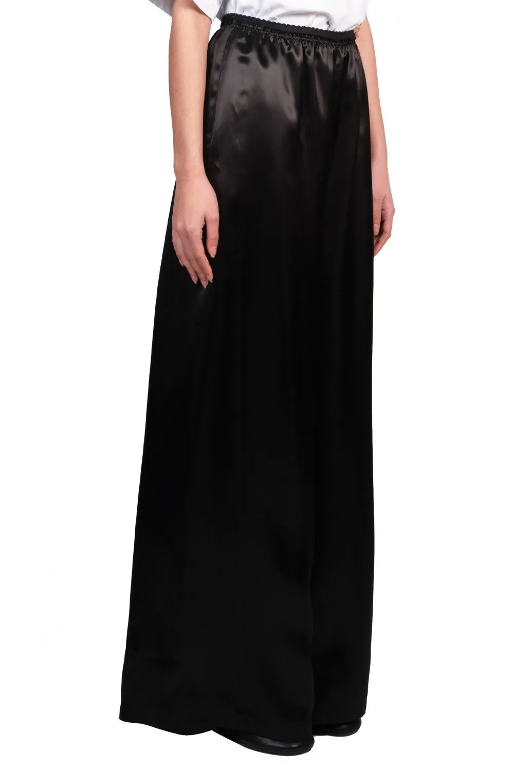 Black Wide Leg Trousers