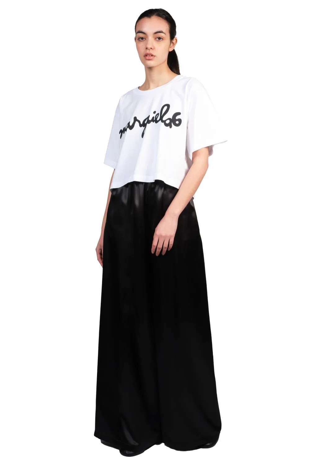 Black Wide Leg Trousers