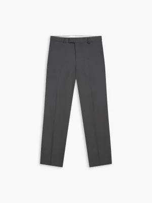 Brondesbury Italian Luxury Regular Charcoal Suit Trouser