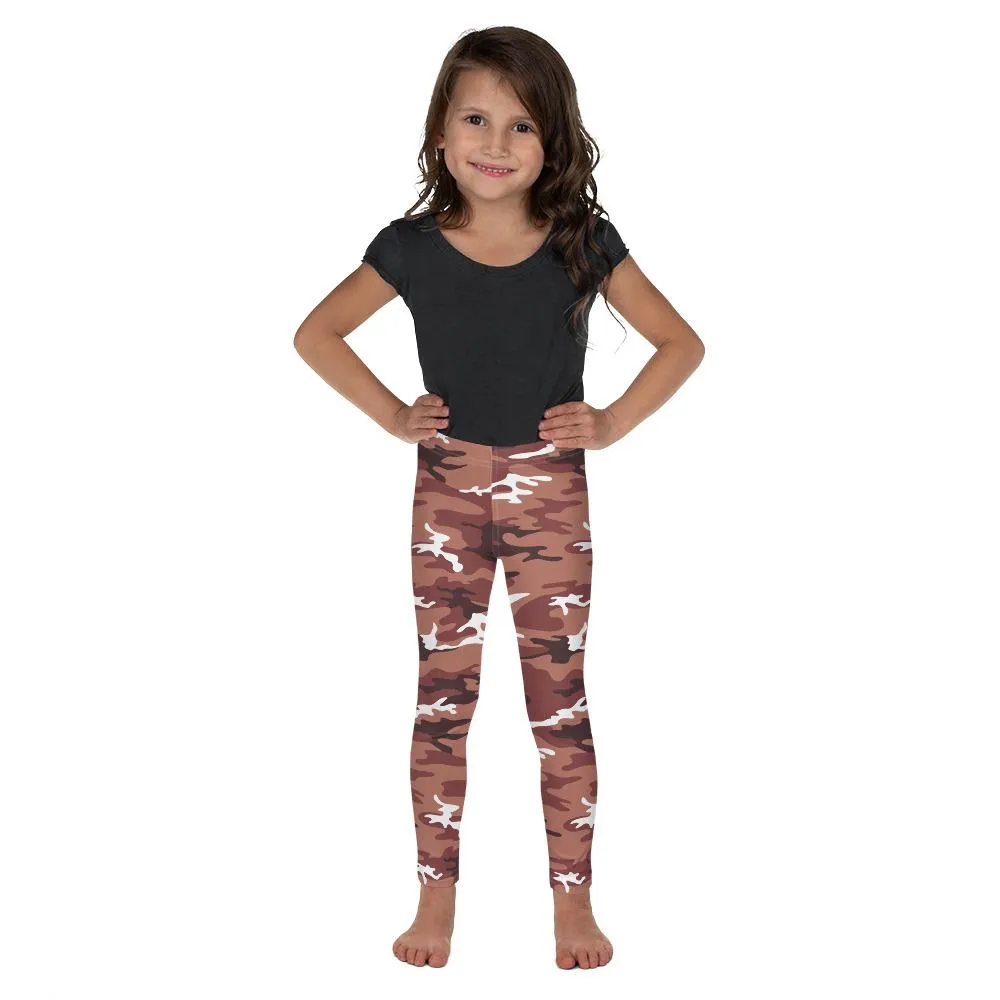 Brown Camo Kid's Leggings