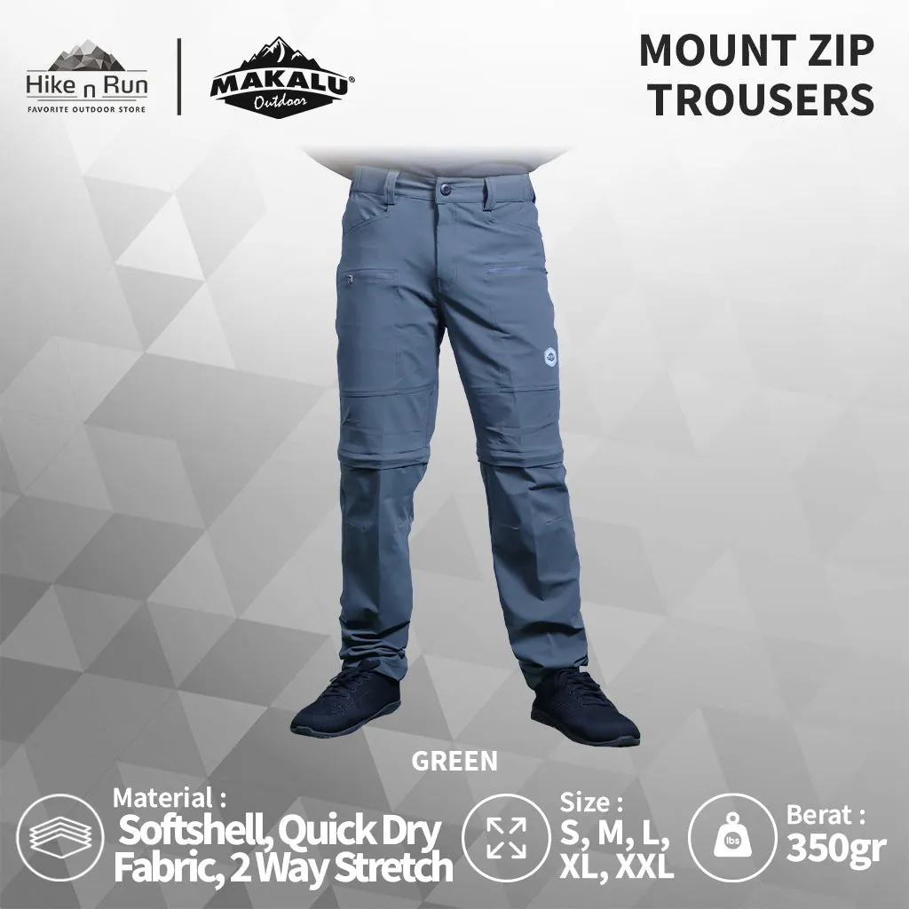 Celana Panjang Serbaguna Makalu Mount Zip Trousers