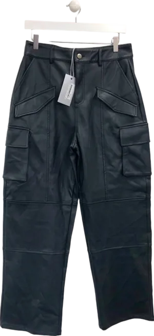 Cernucci Black Cargo Trousers UK 10