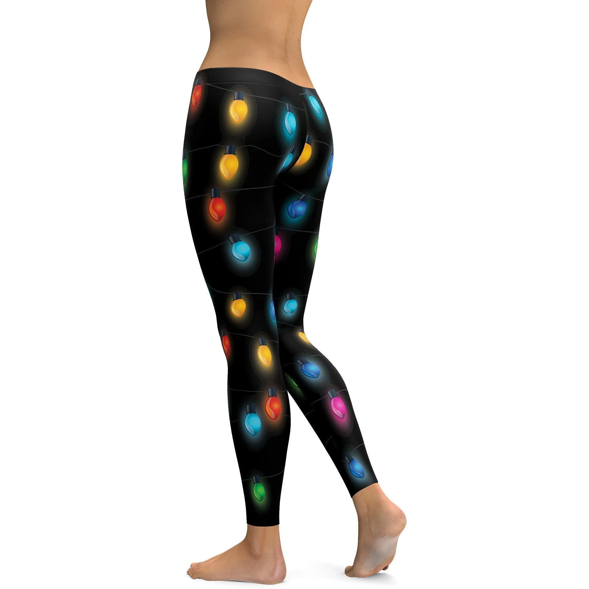 Christmas Lights Leggings