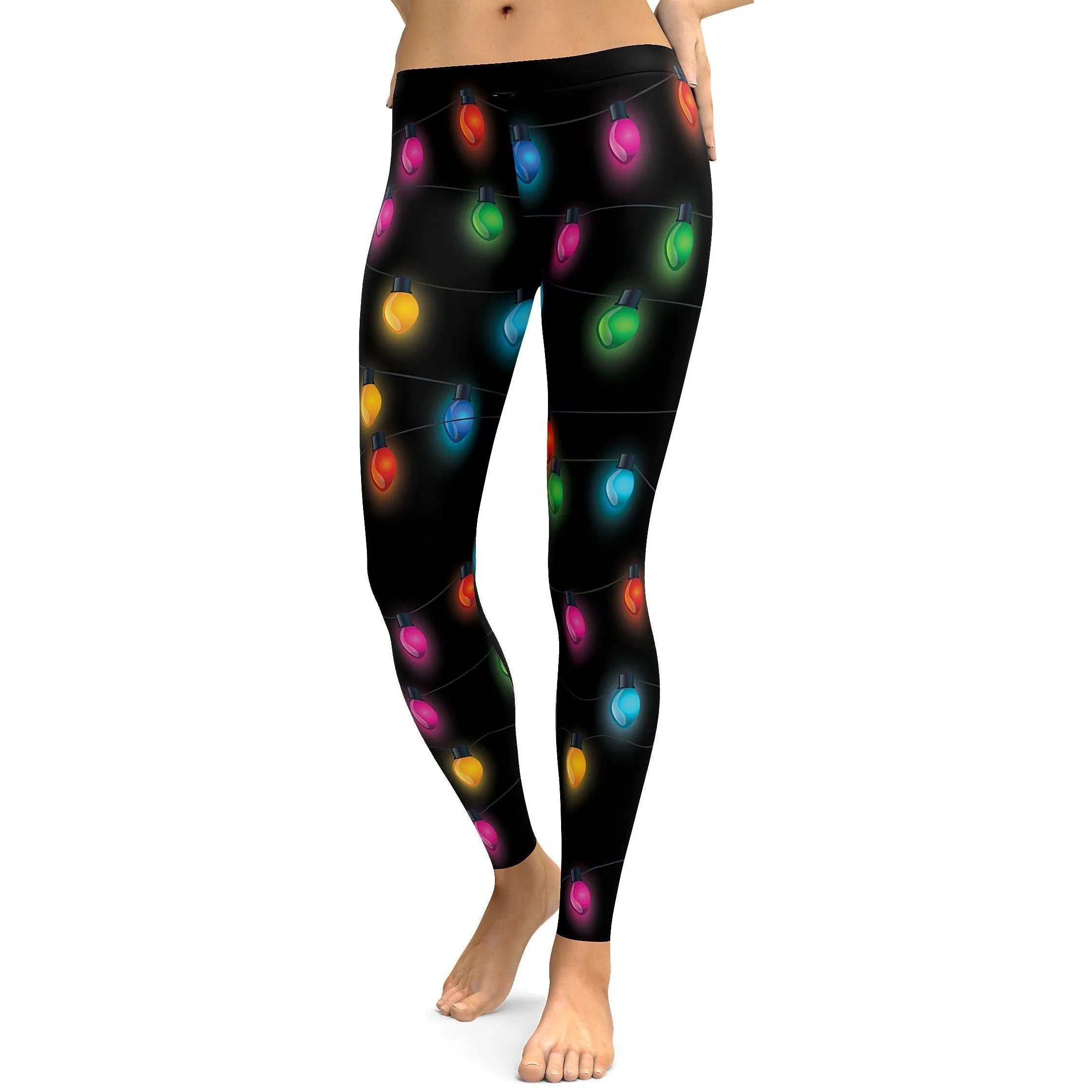 Christmas Lights Leggings