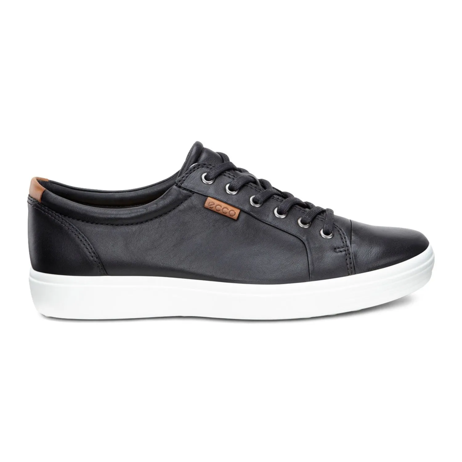 Ecco Men's Soft 7 Sneaker in Black