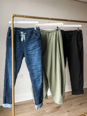 Essential Trousers Bundle - Size M (UK12-UK14)