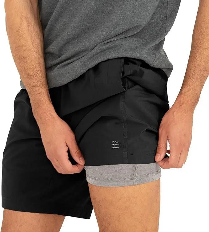 Free Fly Men’s Lined Breeze Shorts 7”