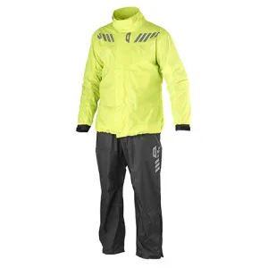 Givi CRS02EX Waterproof Over Jacket & Trousers - Black / Fluo