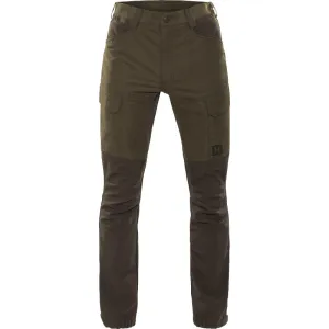 Harkila Scandinavian Mens Trousers - Willow Green/Deep Brown