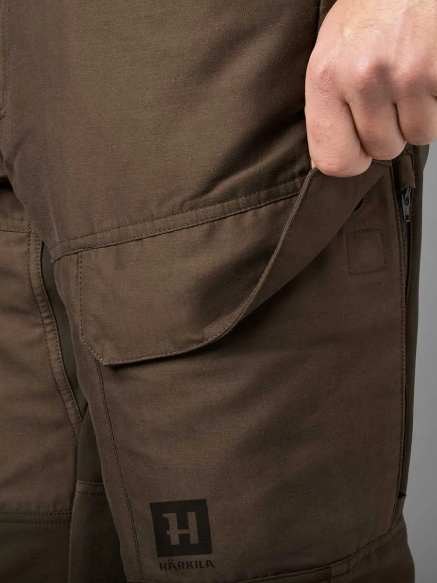 HARKILA Scandinavian Trousers - Mens - Slate Brown