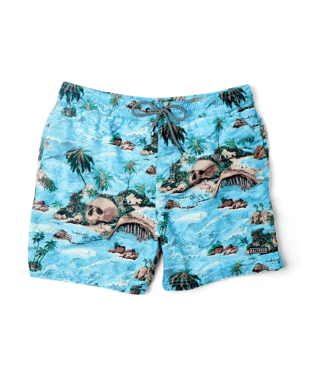 Hawaiian Isle - Mens Swimshort - Blue