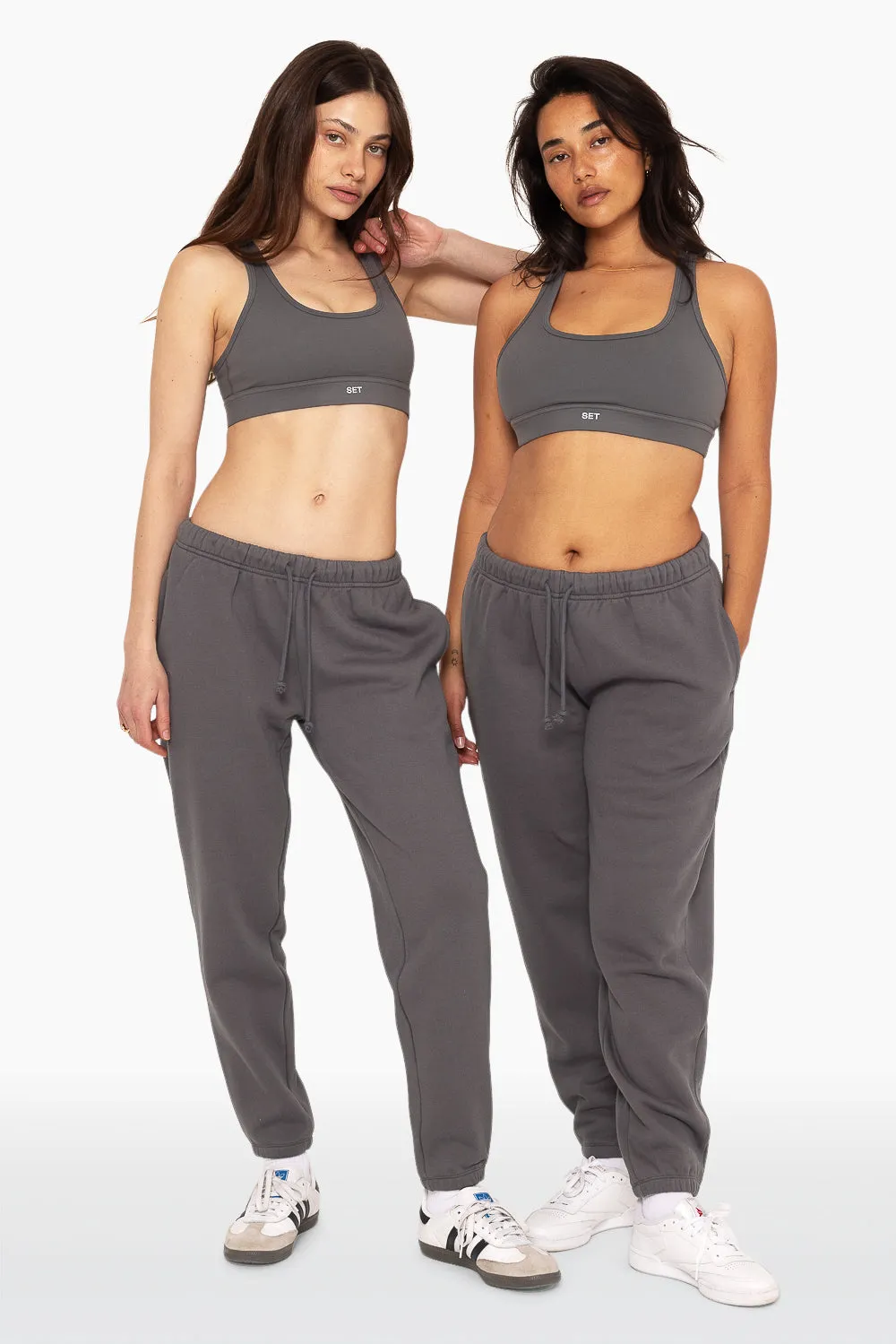 HEAVYWEIGHT SWEATS DRAWSTRING SWEATPANTS - GRAPHITE