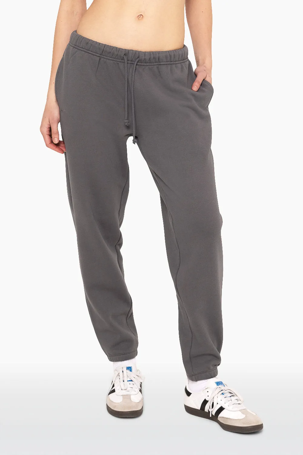 HEAVYWEIGHT SWEATS DRAWSTRING SWEATPANTS - GRAPHITE