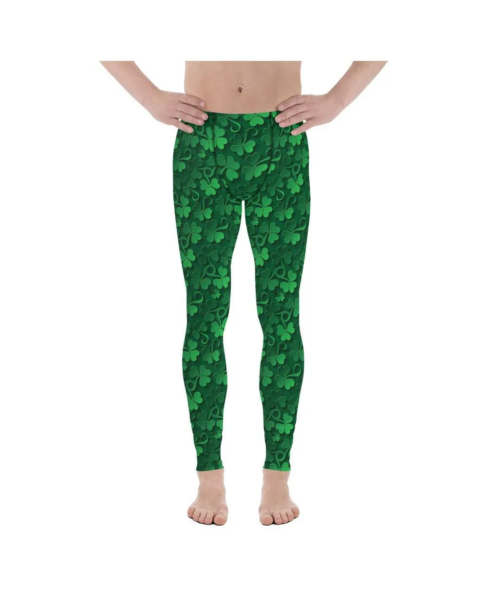 Irish 3D Shamrocks Meggings