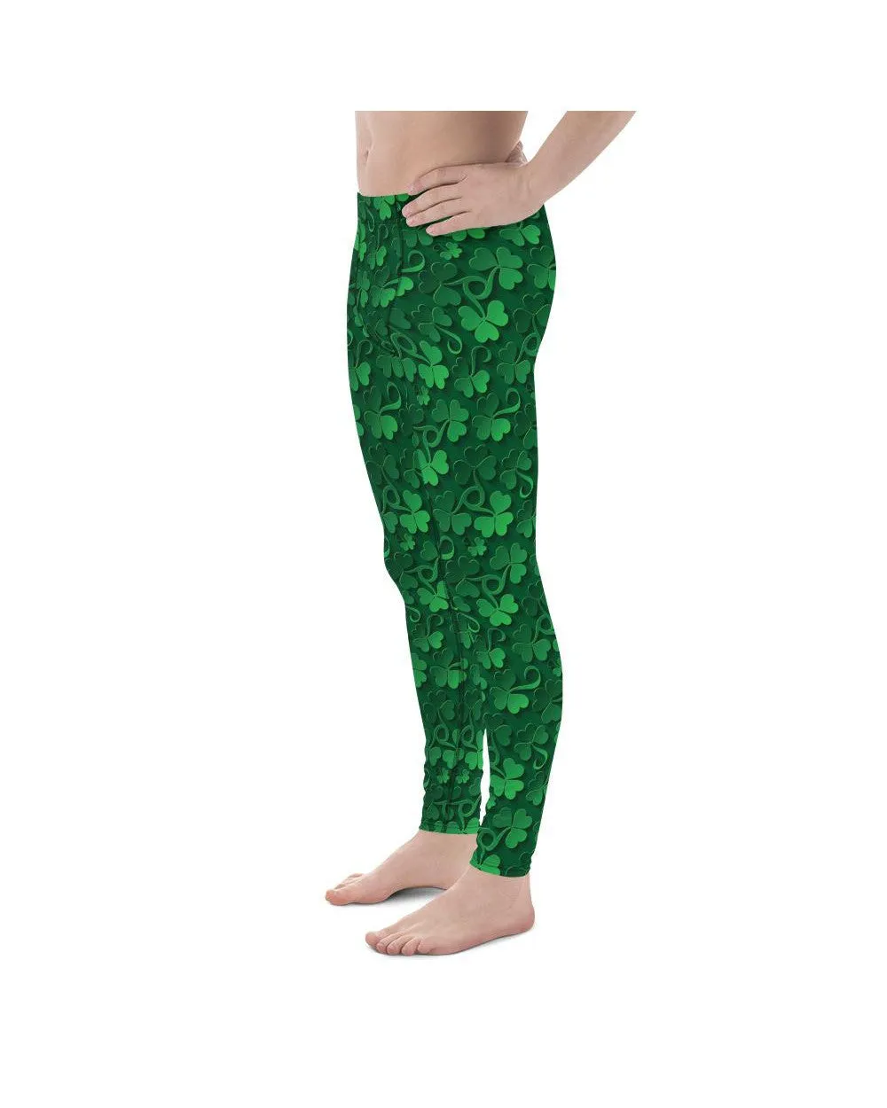 Irish 3D Shamrocks Meggings