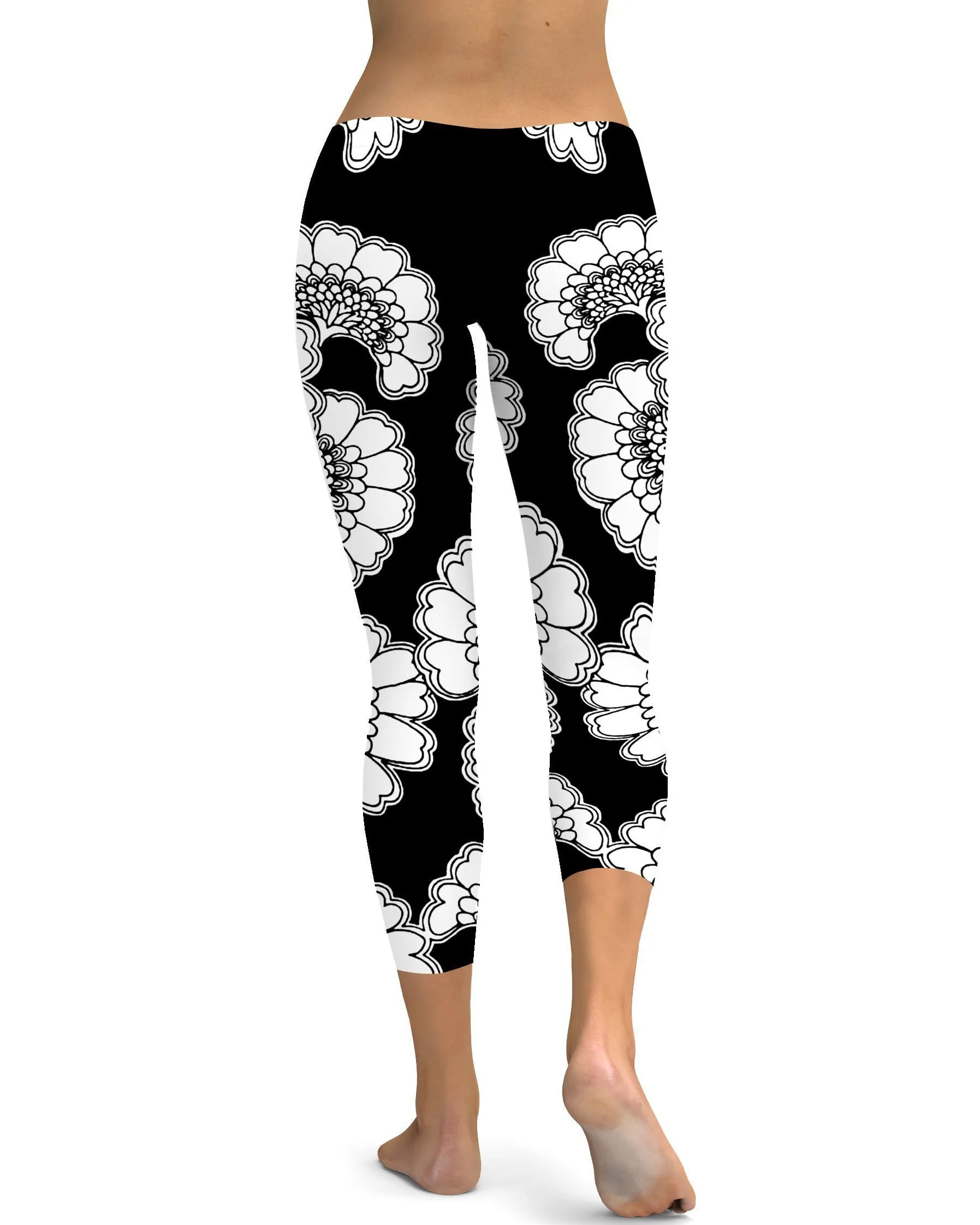 Japanese Floral Capris