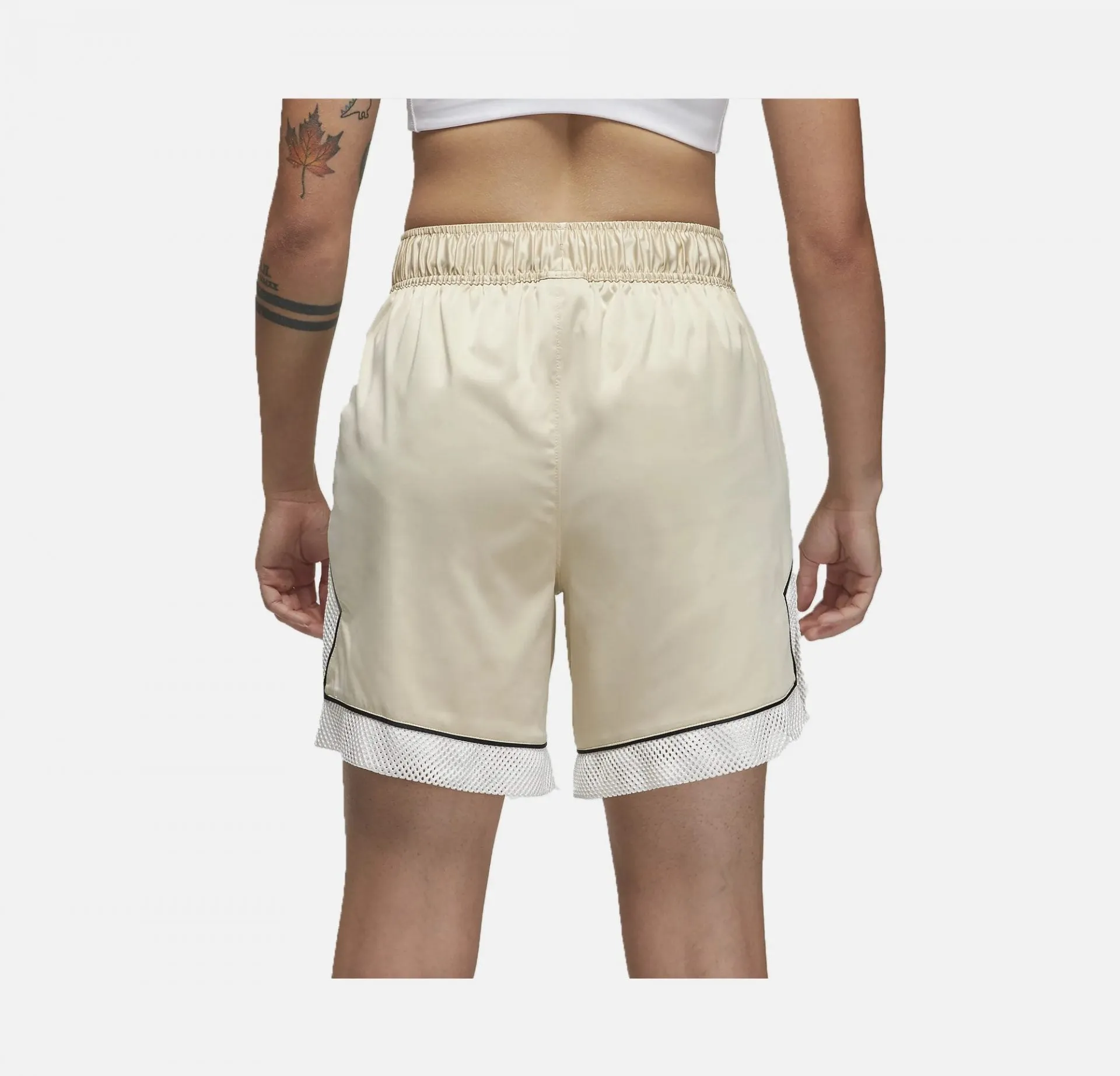 Jordan | WMN'S JORDAN ESSENTIAL DIAMOND SHORT  { SAND DRIFT / SAIL