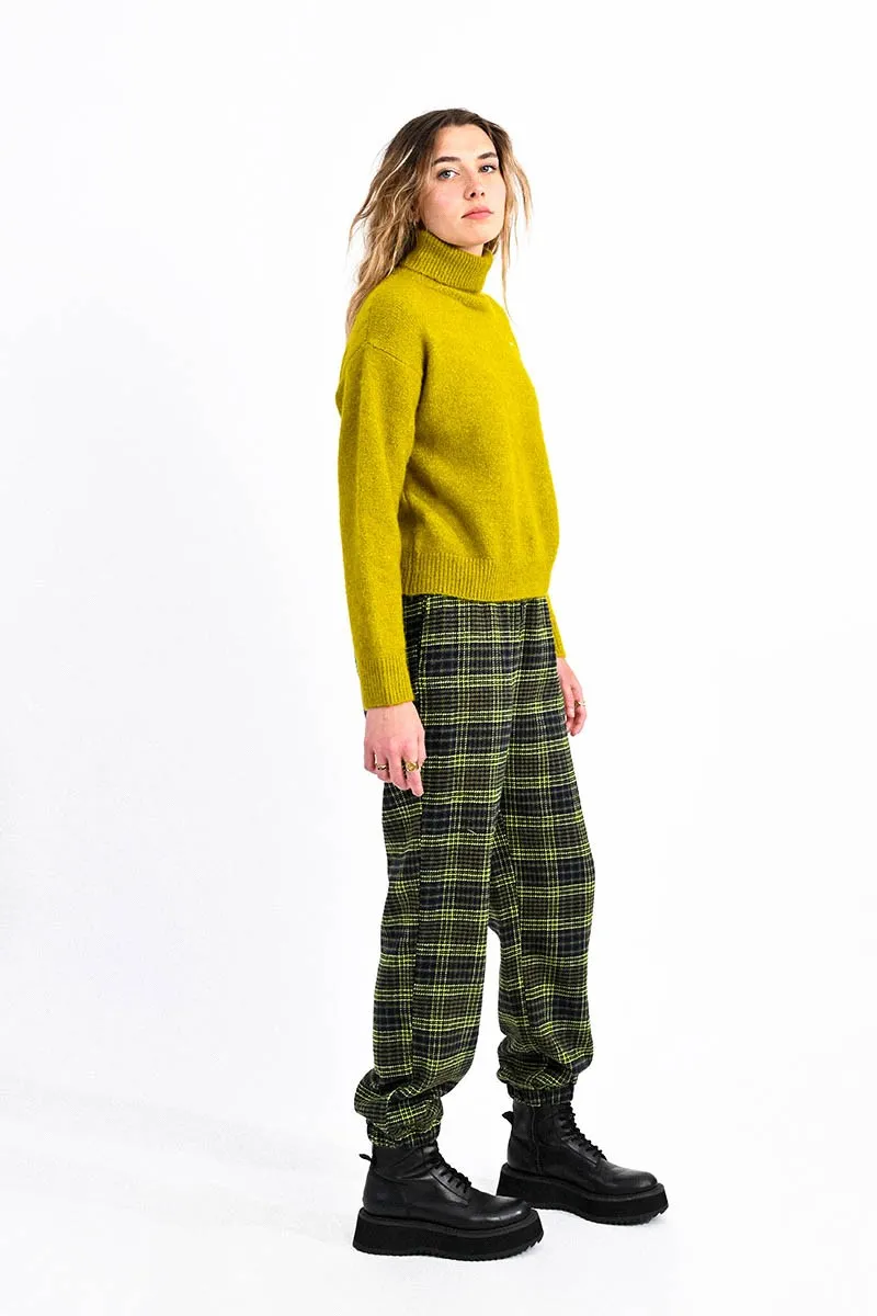 Lili Sidonio Pistachio Casual Knitted Sweater