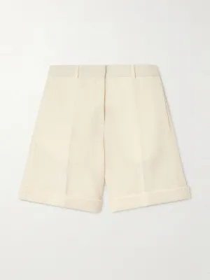 Linen shorts