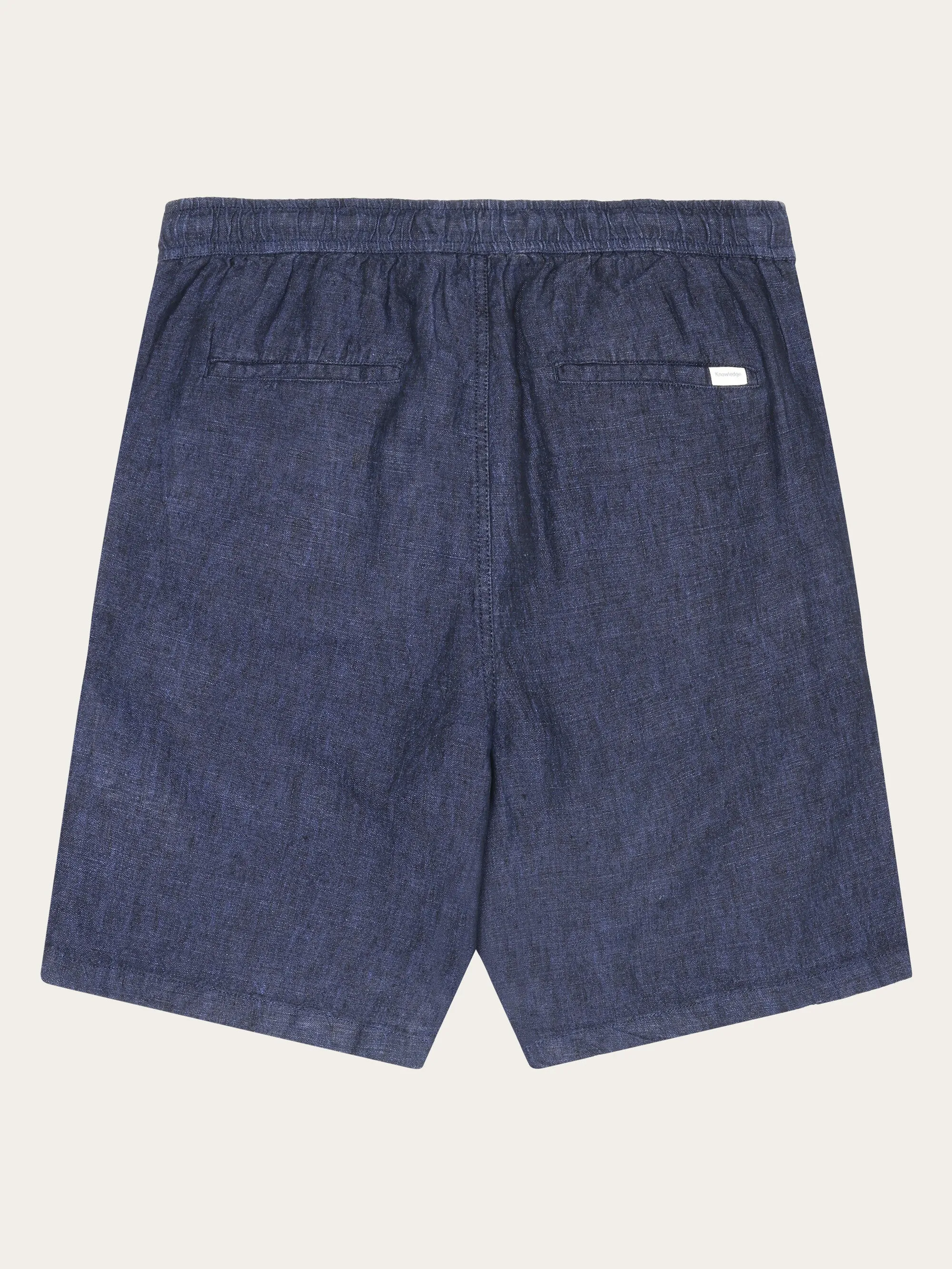 Loose Linen shorts - Total Eclipse