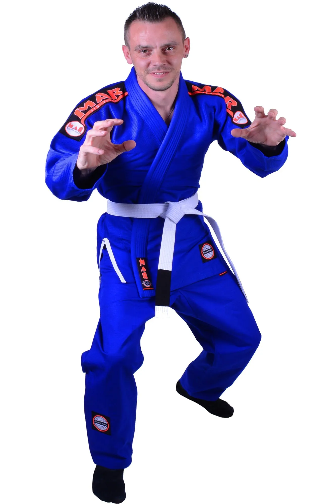 MAR-061C | Blue Brazilian Jiu-Jitsu Uniform