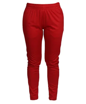 Men's moisture-wicking dry fit active Galaxy By Harvic sweatpants, red