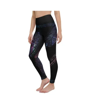 Mystic Feather Yoga Pants