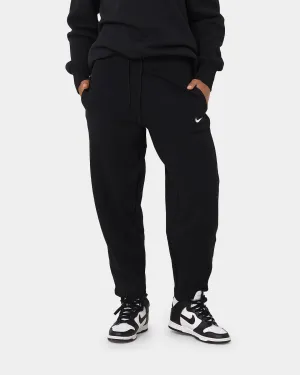 Nike Women's Nike Sportswear Style Fleece High-Waisted Curve Sweatpants Black/Sail