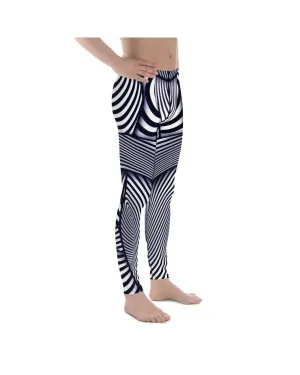 Optical Illusion Stripes Meggings