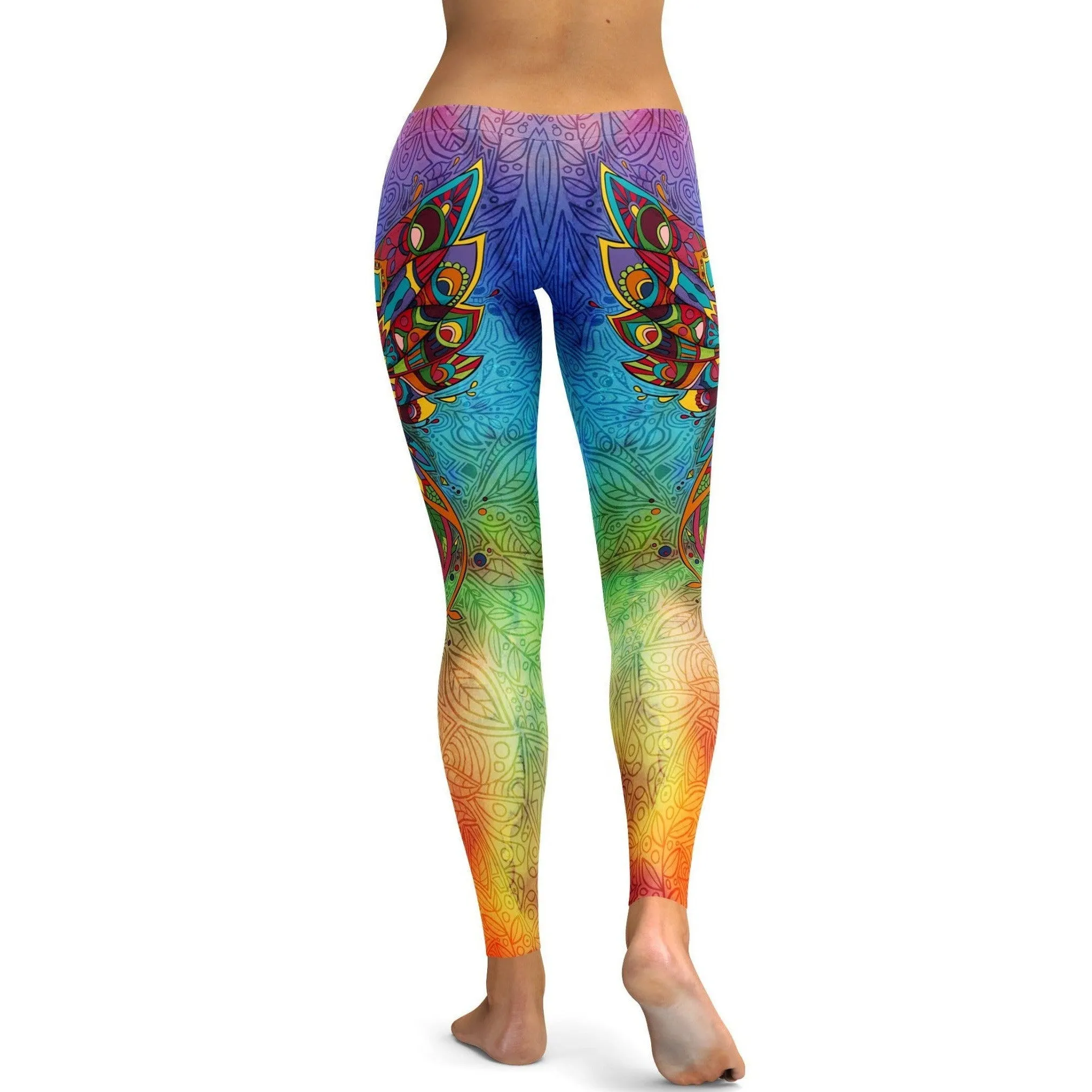 Ornamental Hummingbird Leggings