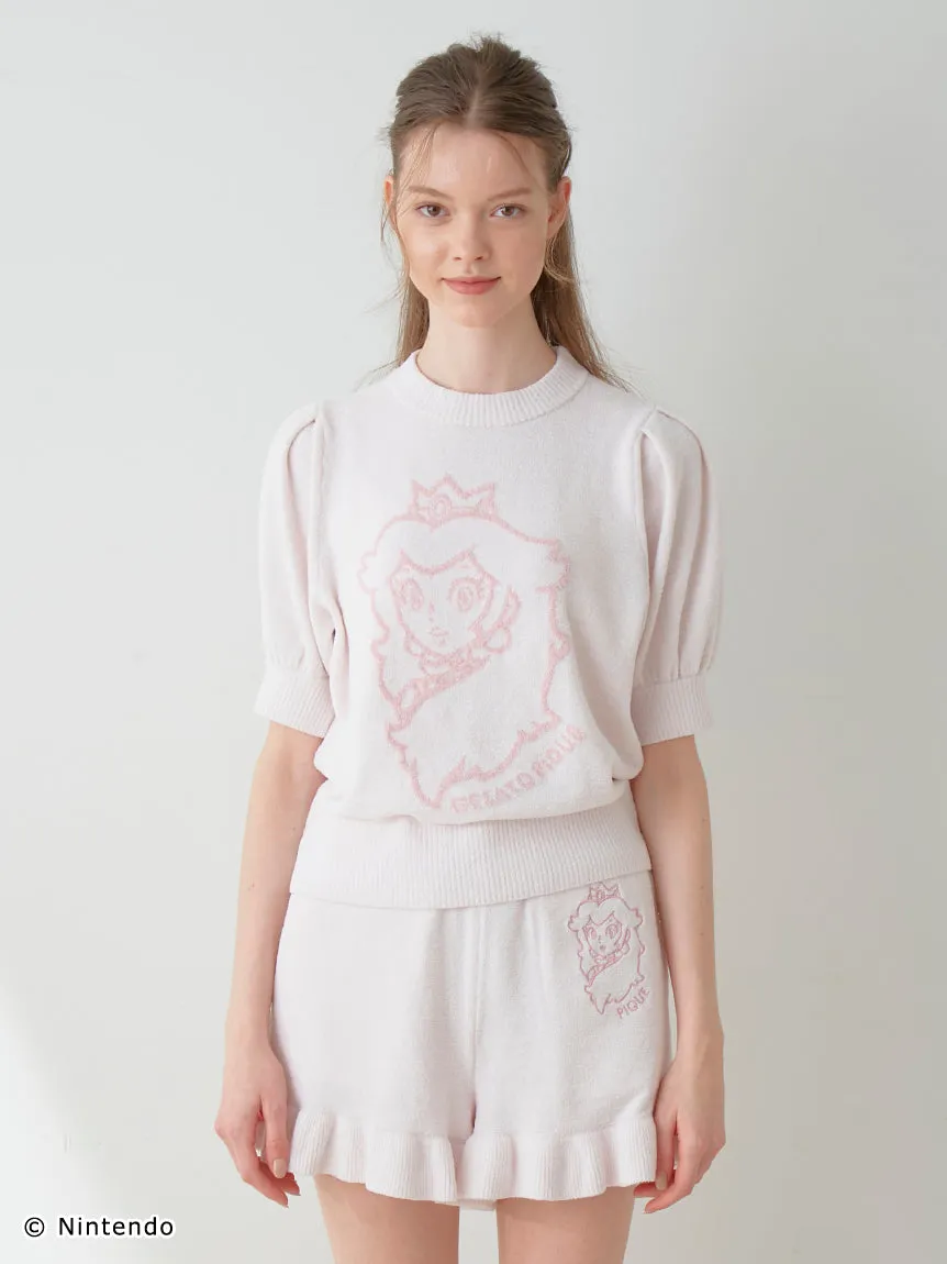 Peach Collection Pullover & Shorts SET