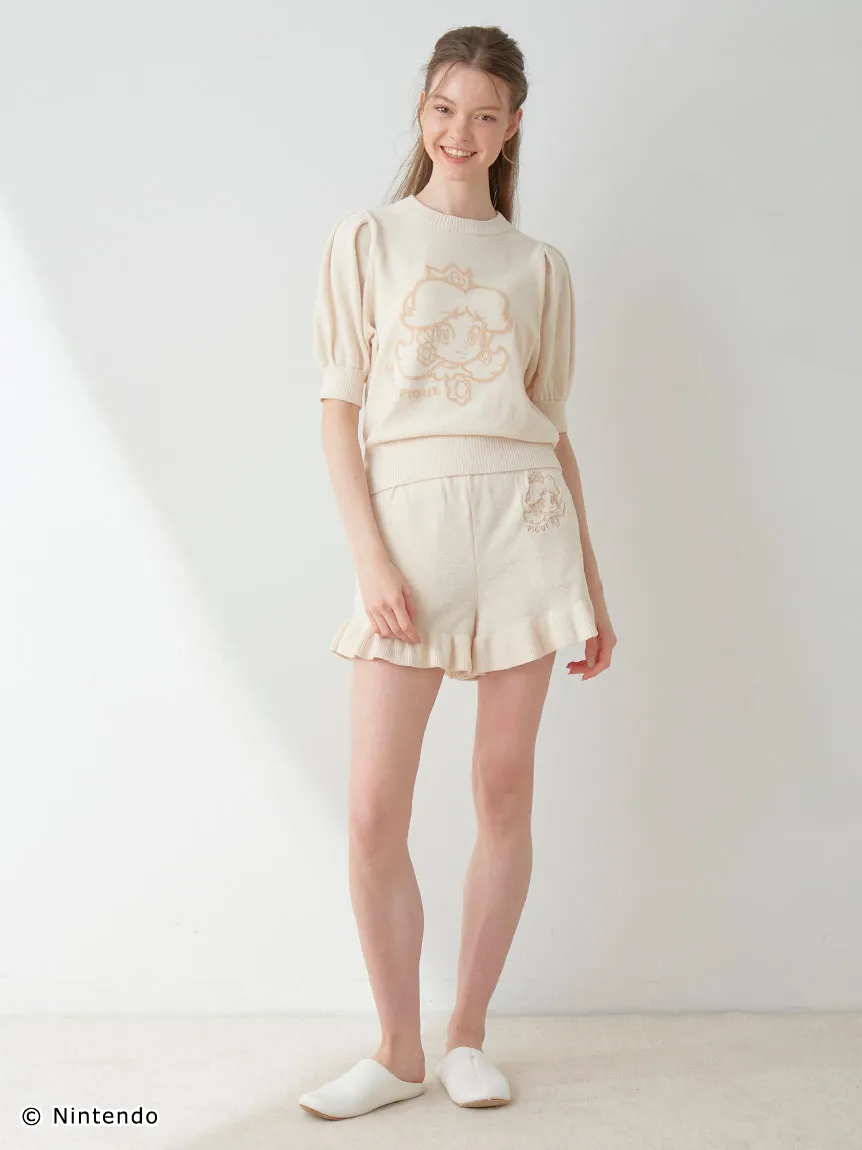 Peach Collection Pullover & Shorts SET