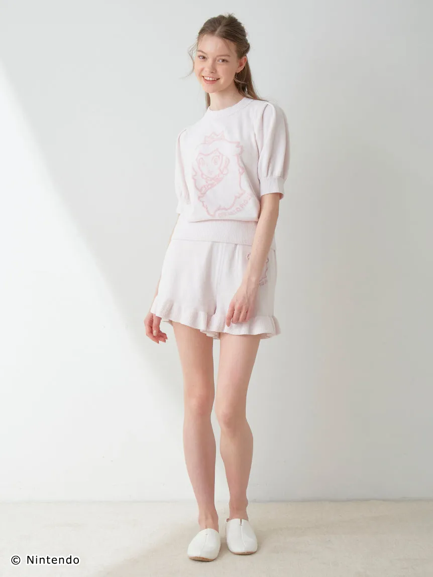 Peach Collection Pullover & Shorts SET