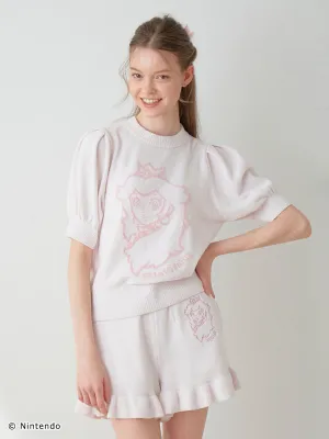 Peach Collection Pullover & Shorts SET