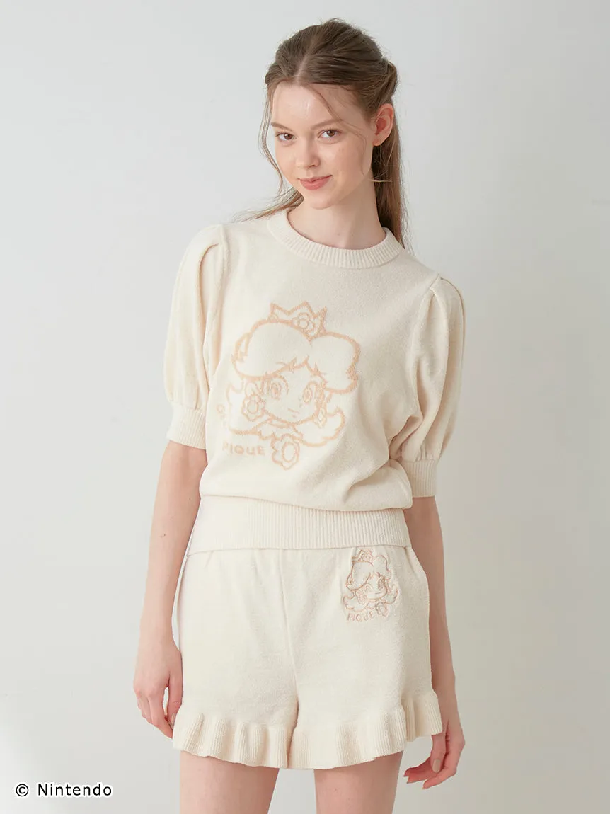 Peach Collection Pullover & Shorts SET