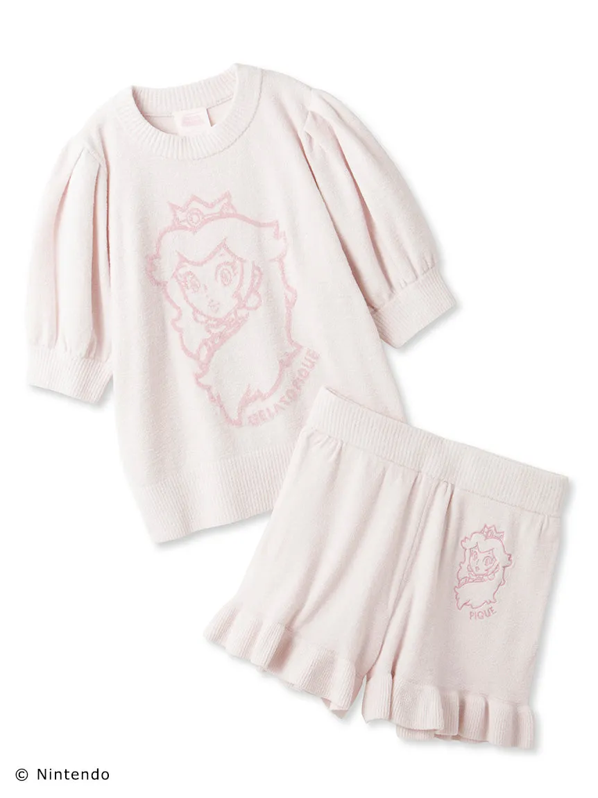 Peach Collection Pullover & Shorts SET