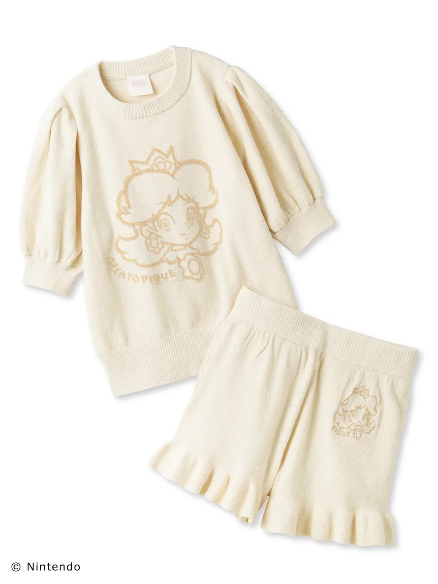 Peach Collection Pullover & Shorts SET