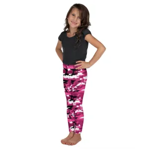 Pink Camo Kid's Leggings