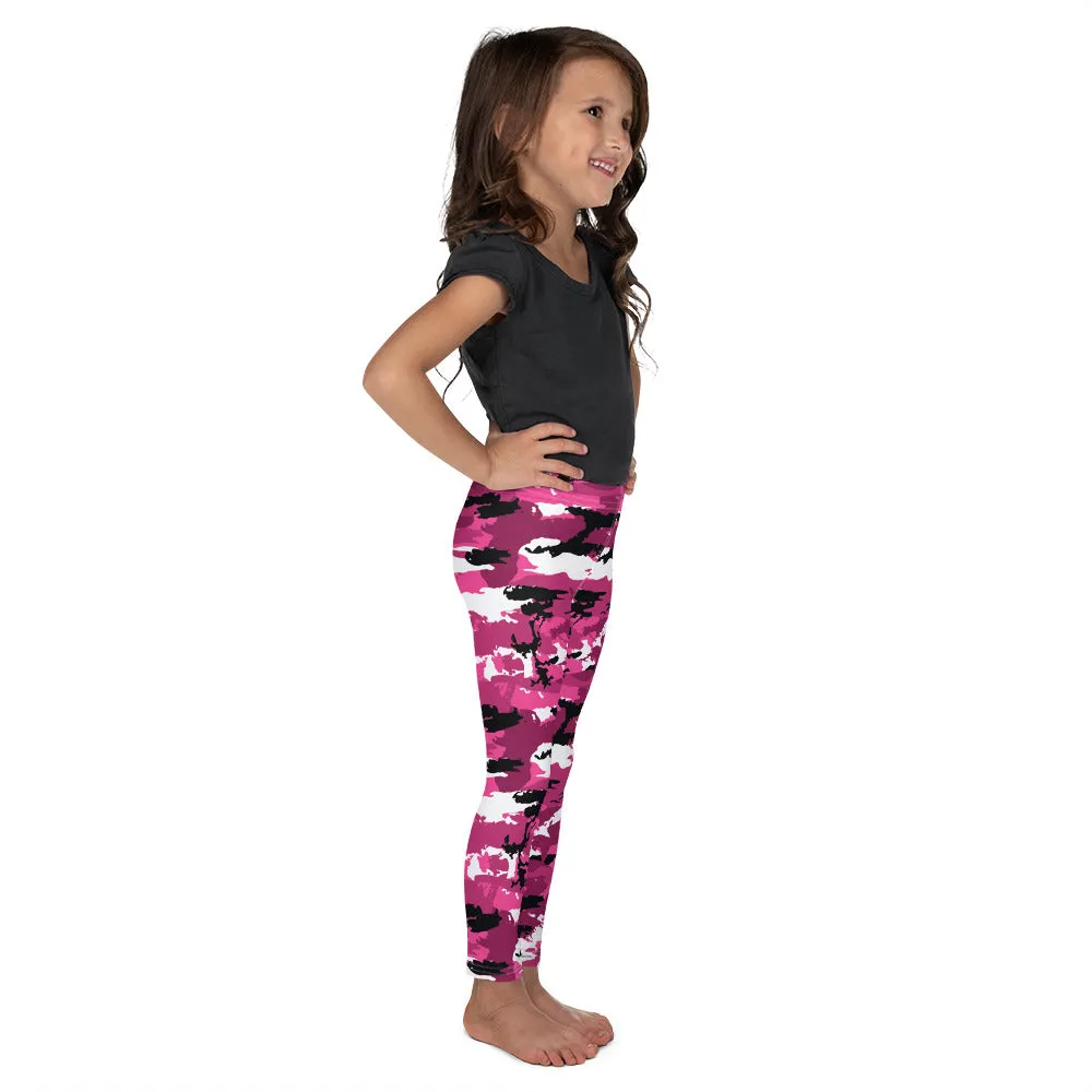 Pink Camo Kid's Leggings