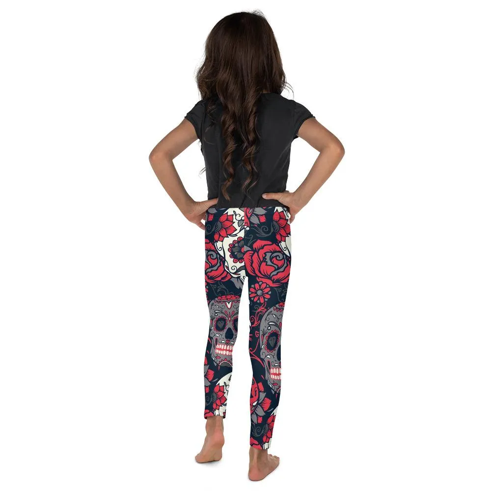 Pink Sugar Skull Kid's Leggings