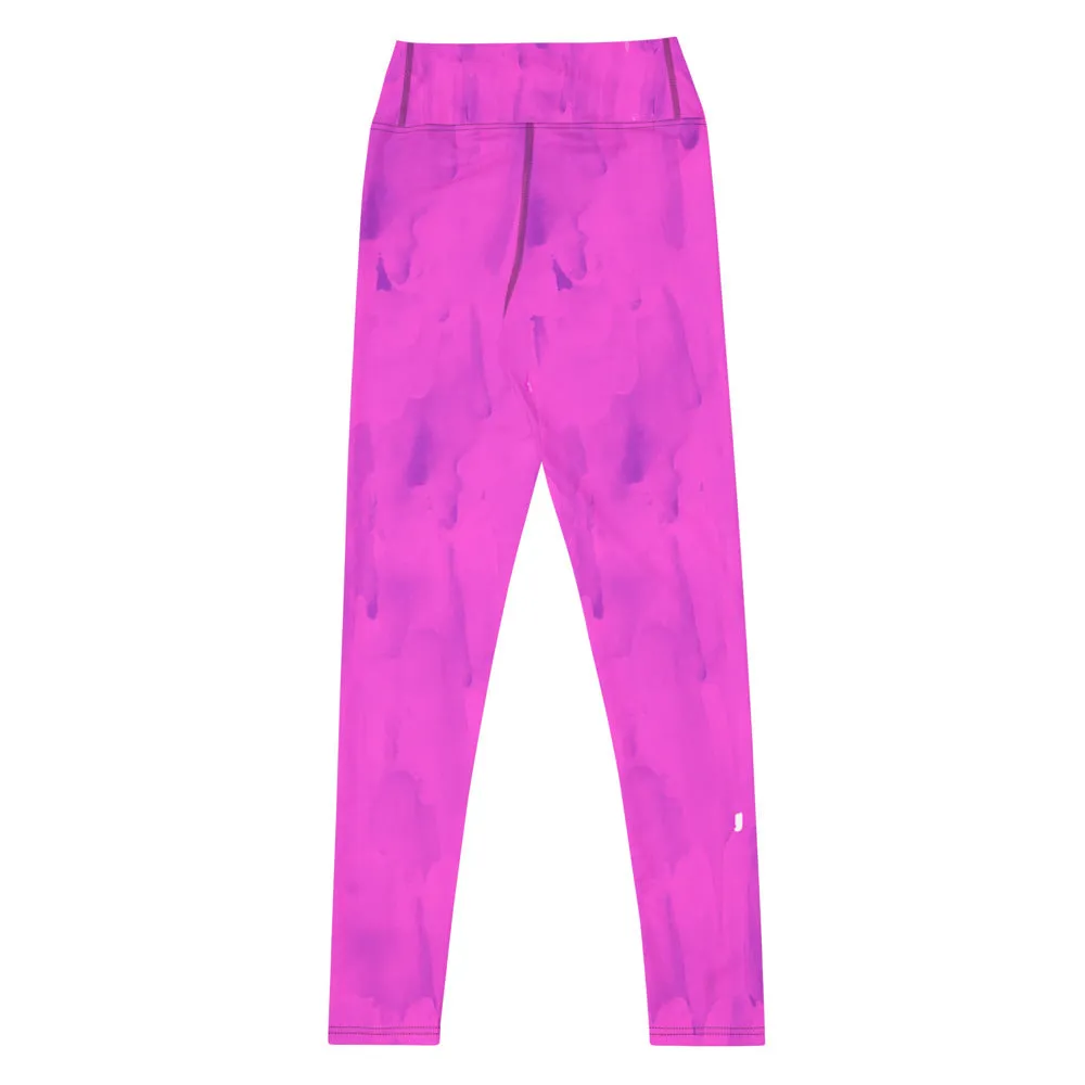 Purple Goo Yoga Leggings