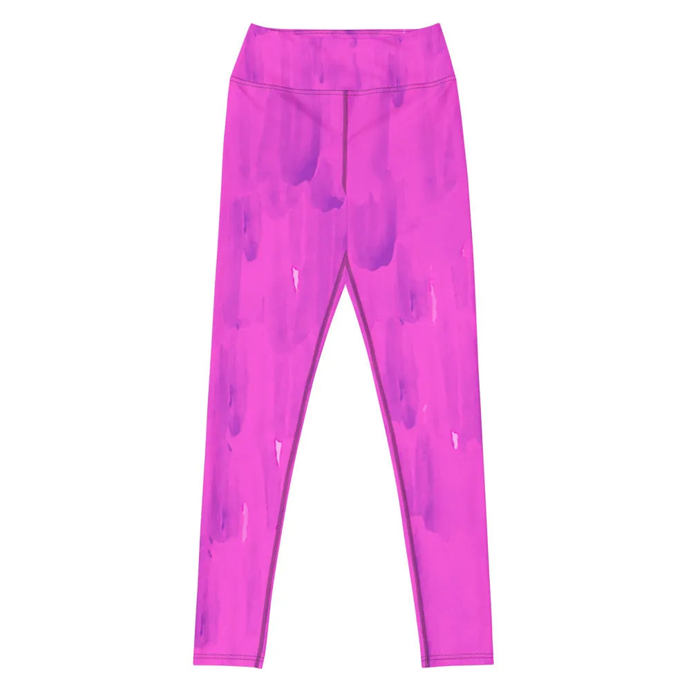 Purple Goo Yoga Leggings