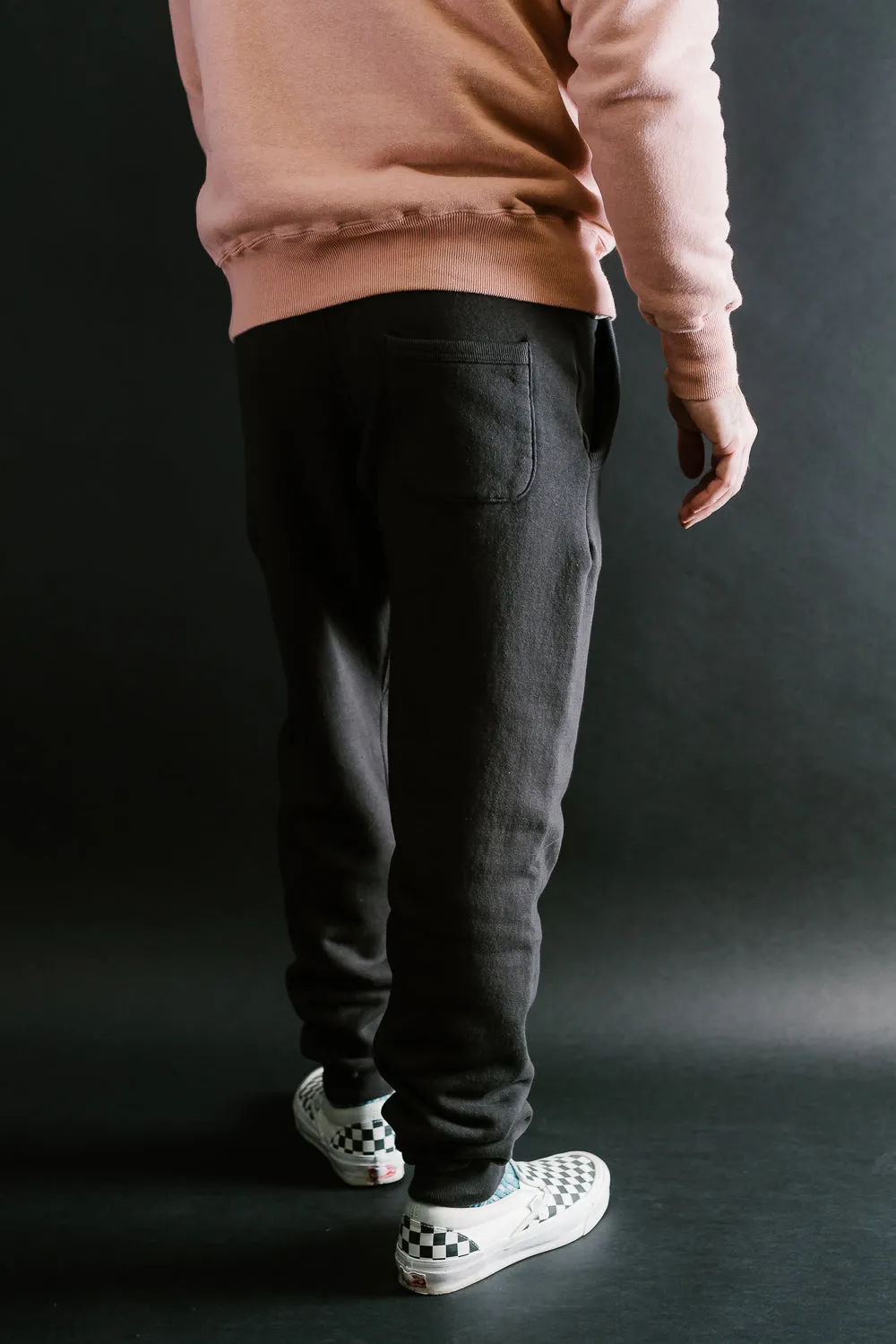 "Tsuriami" Loop Wheel Sweatpants - Sumikuro