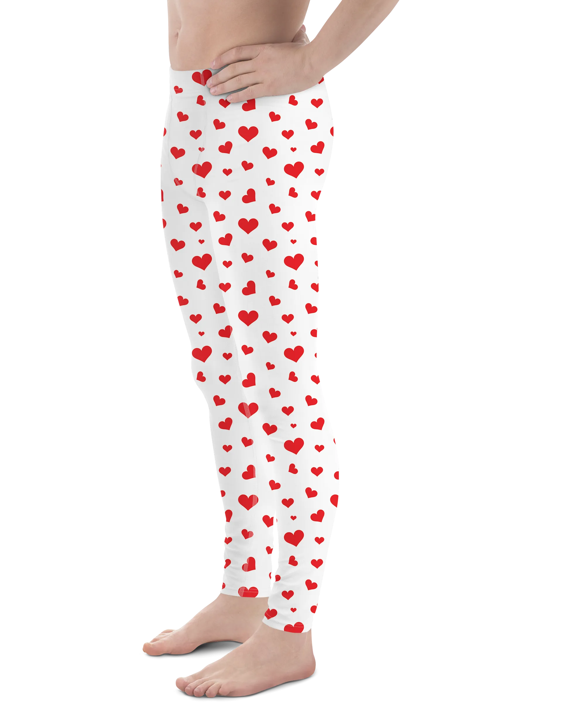 Red Hearts Meggings