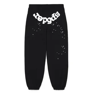 Sp5der Worldwide OG Web Sweatpants Black