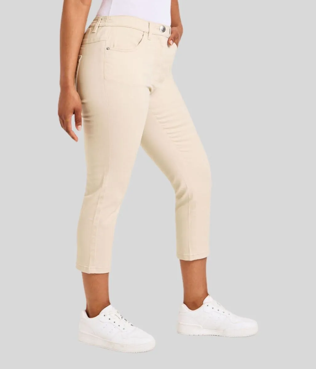 Stone Sara Crop Jeans